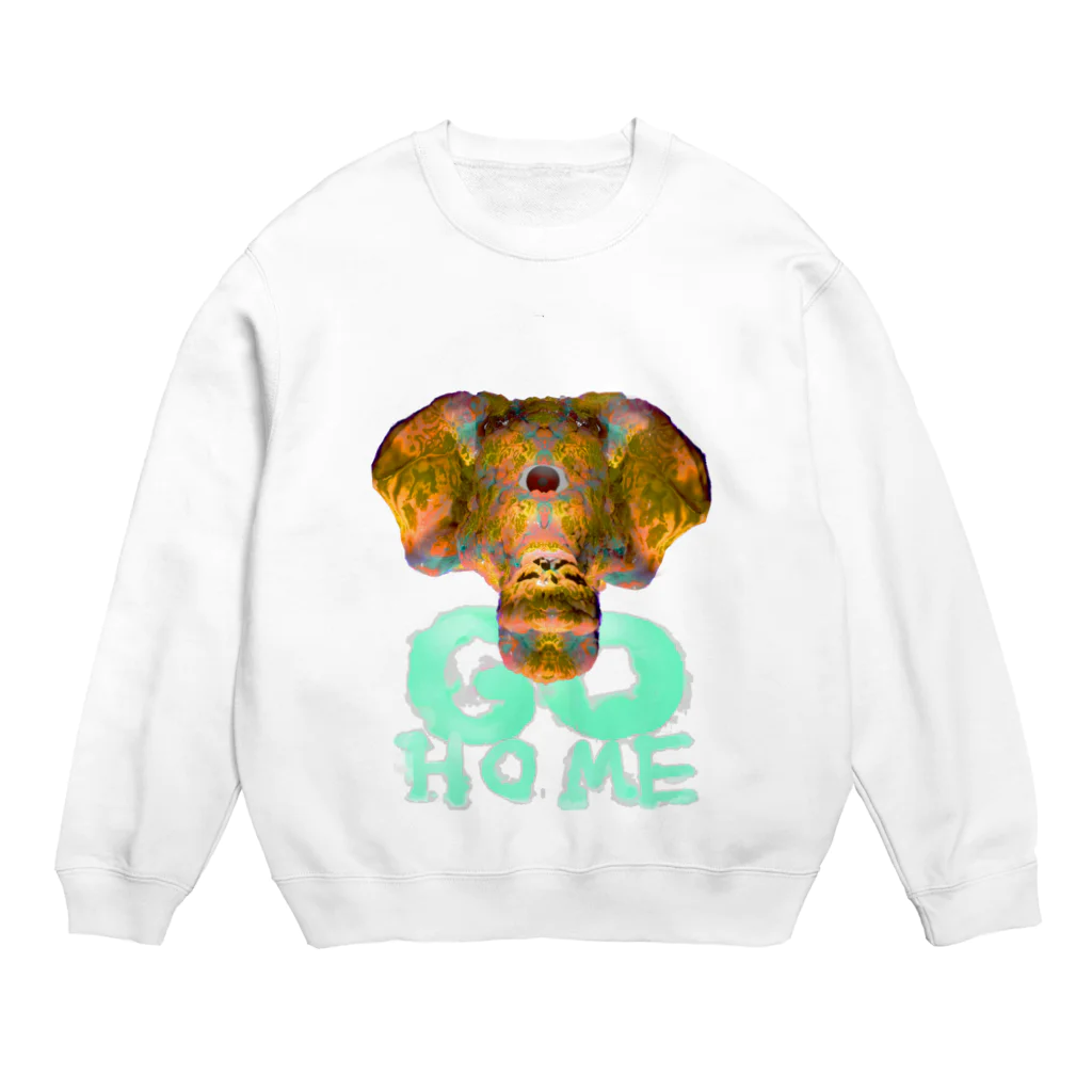 市松寿ゞ謡のGOHOMEヲアサ Crew Neck Sweatshirt