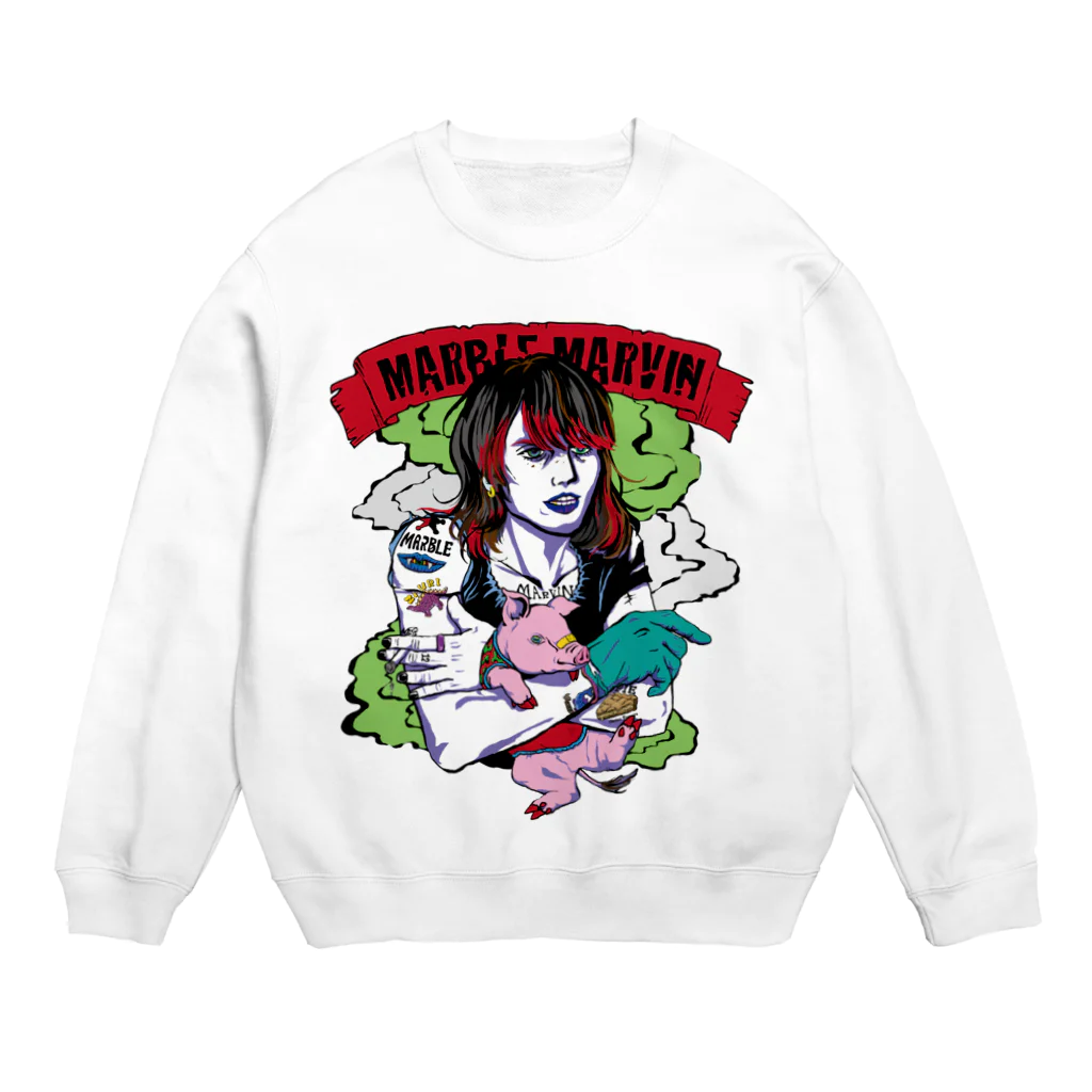 CHEBLOのMARBLE MARVIN Crew Neck Sweatshirt