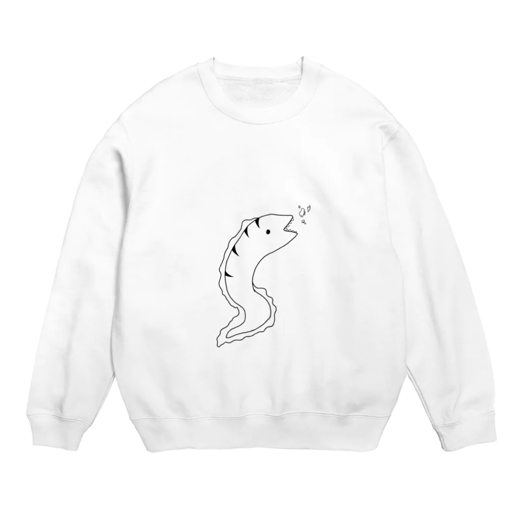 ちくわぶのうつぼ Crew Neck Sweatshirt