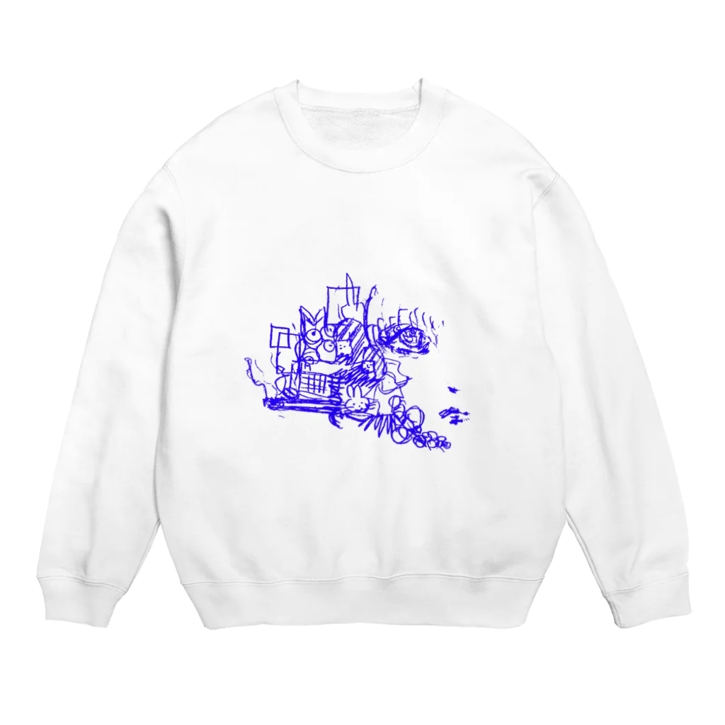 ドロンコへいやのあたしだけがいちばん Crew Neck Sweatshirt