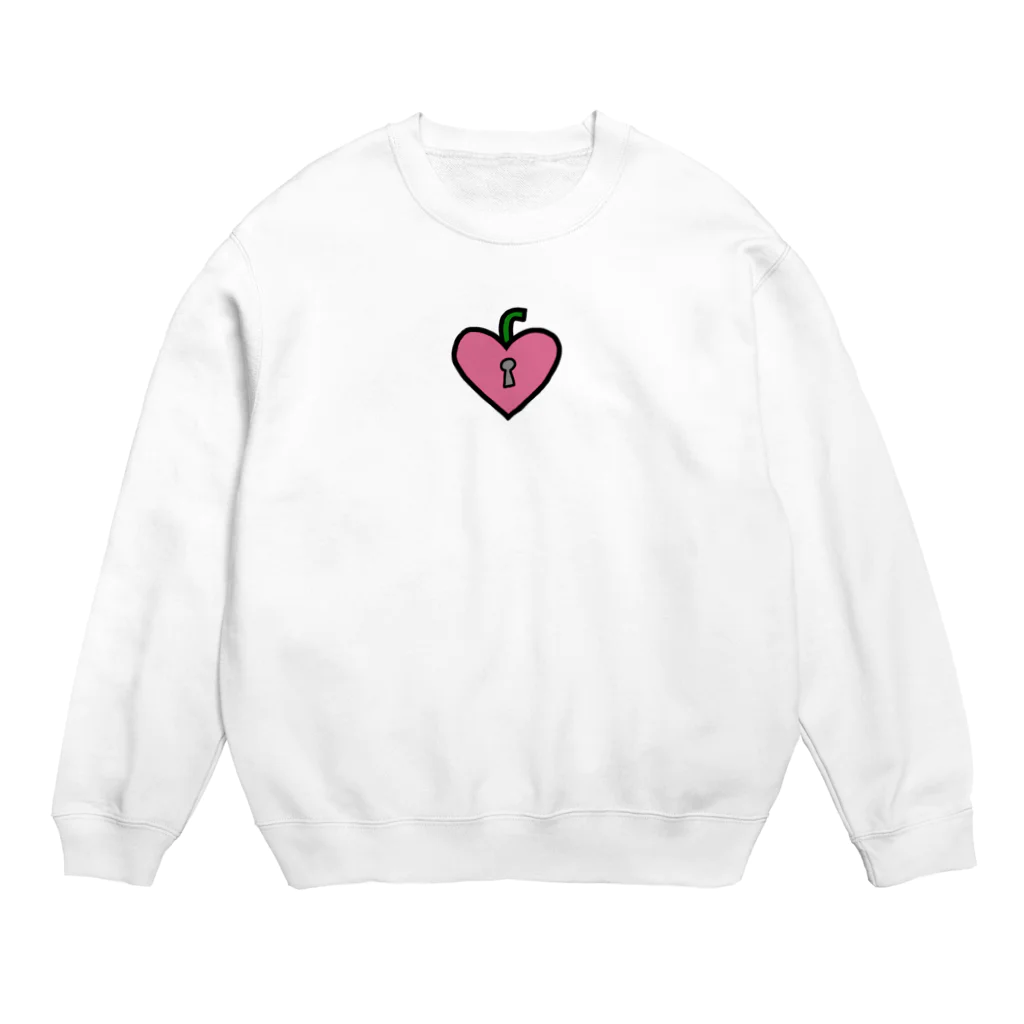 usa100の心のカギ Crew Neck Sweatshirt