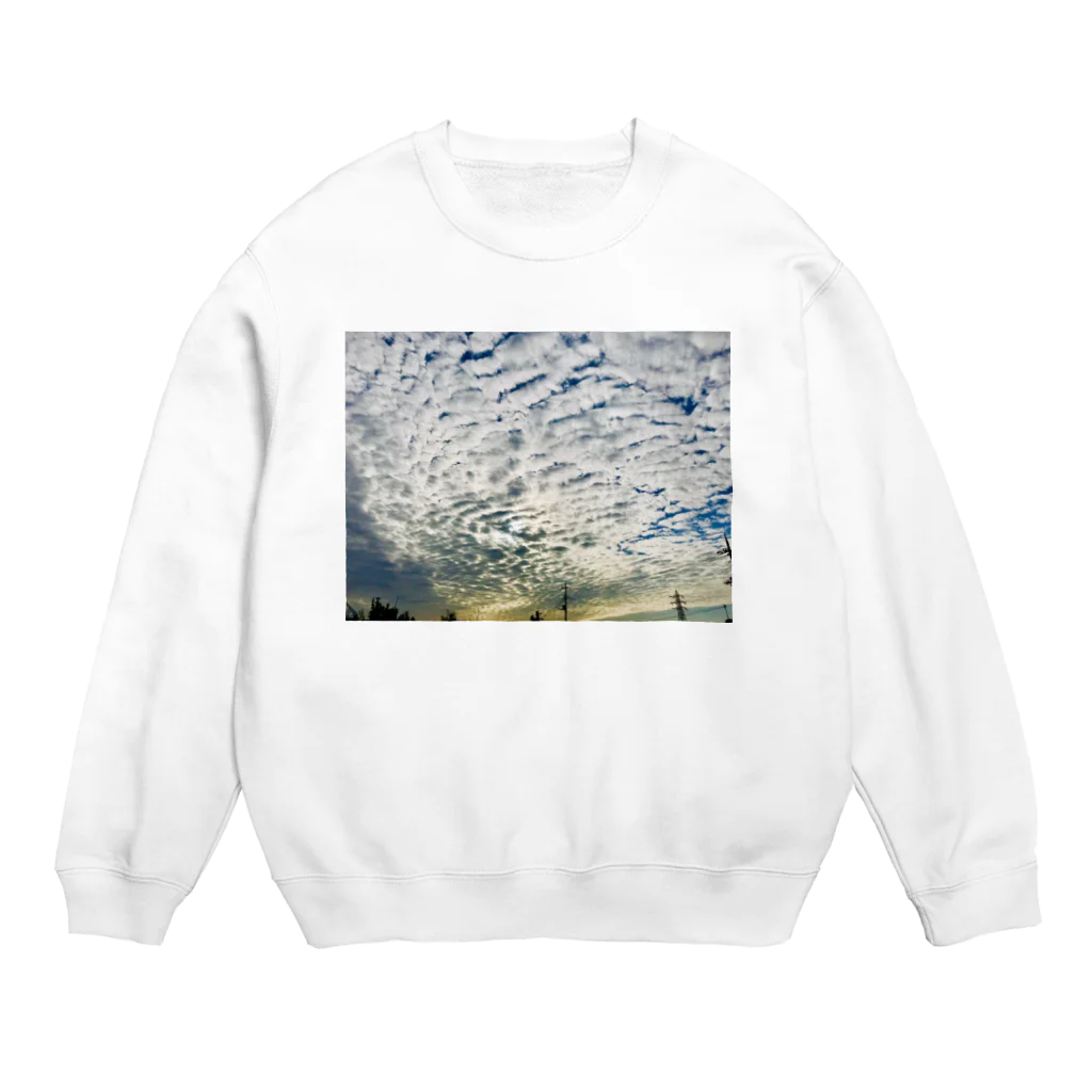 DAIPUKUの夕焼け曇 Crew Neck Sweatshirt