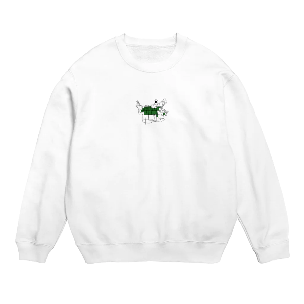 現代アートのワニステ Crew Neck Sweatshirt