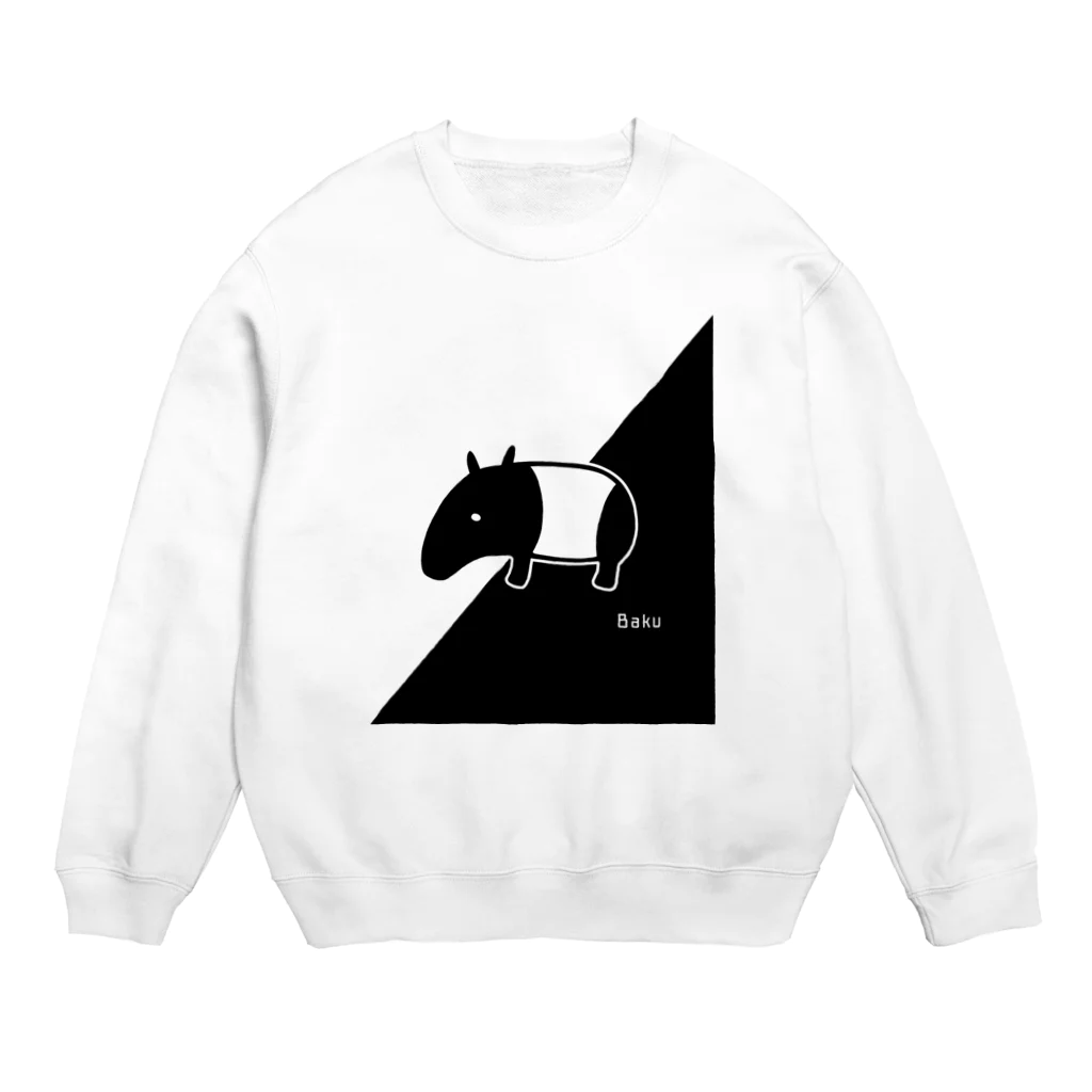 Nozi Nozikoのバクくん Crew Neck Sweatshirt