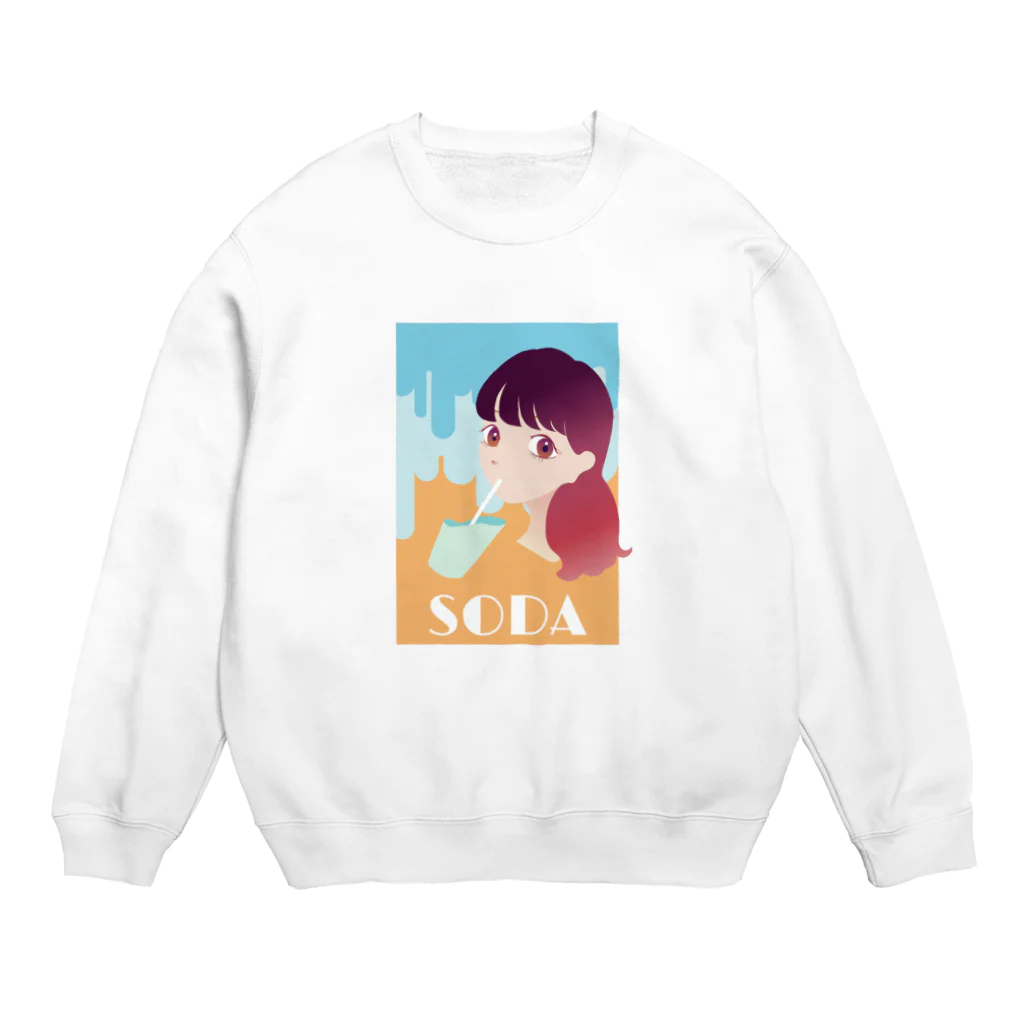 ﾅﾅﾂｶ/nanatsukaのSODA. Crew Neck Sweatshirt