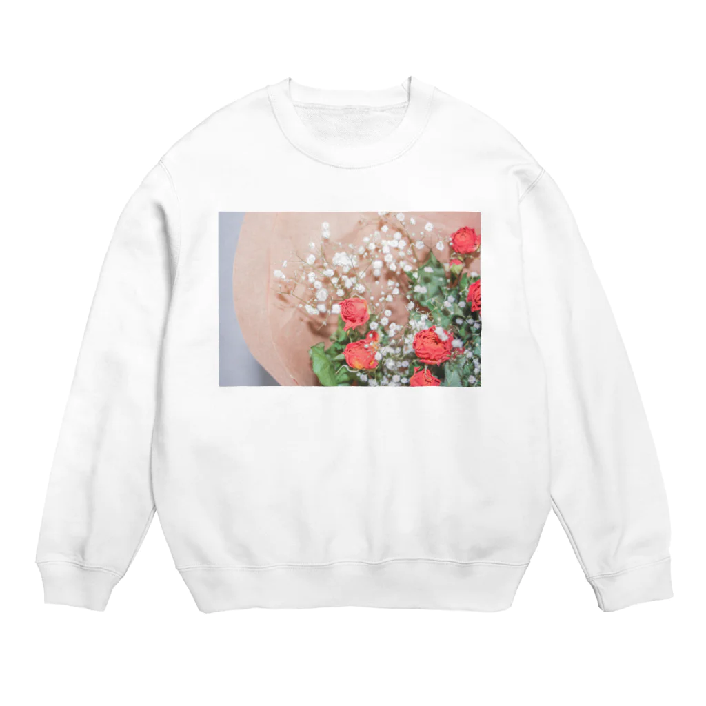 meguru kitanoのflower Crew Neck Sweatshirt