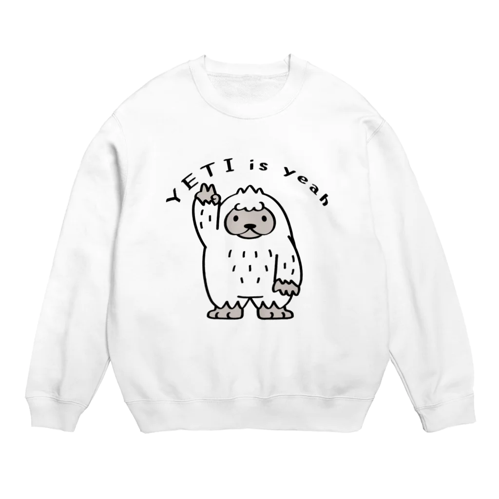 イラスト MONYAAT のCT104 YETI is yeah*A*とうちゃん Crew Neck Sweatshirt