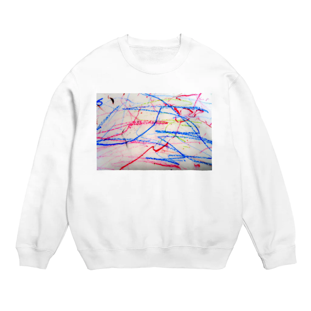 ynstyleのゆんちゃん画伯 Crew Neck Sweatshirt