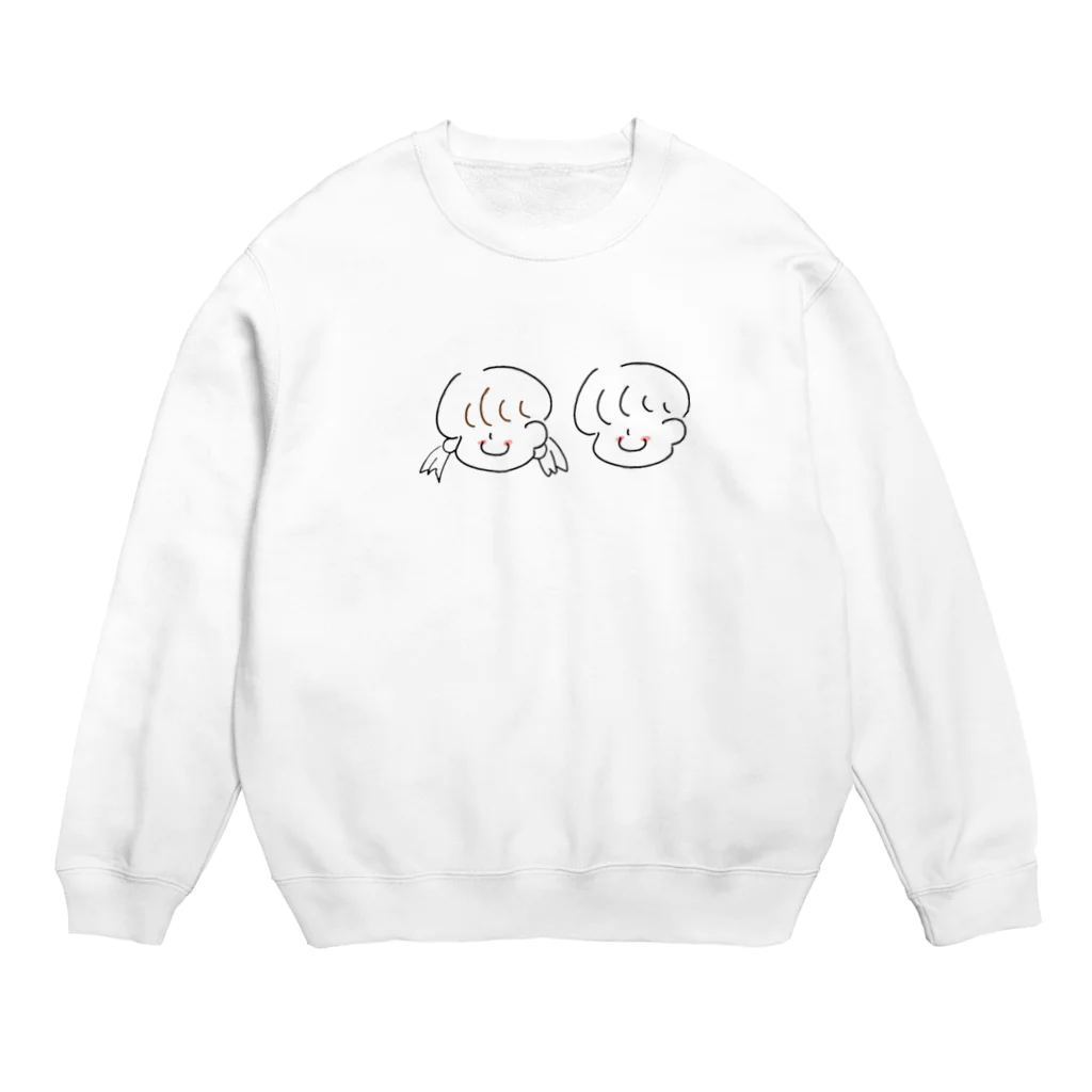 相乗効果 閑歳のおはごじゃショップのアタシとボク。 Crew Neck Sweatshirt