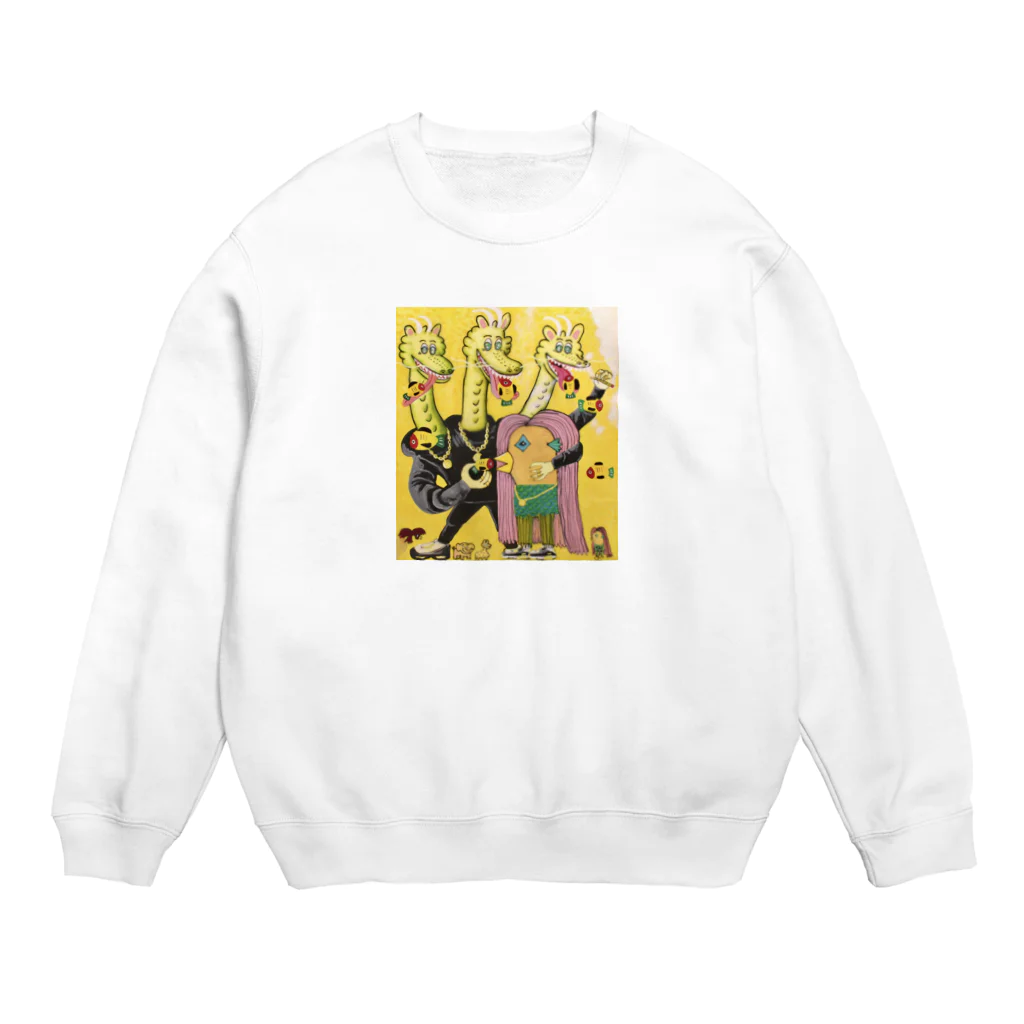 ワクワクヒロアキの神さまに祈りを！ Crew Neck Sweatshirt