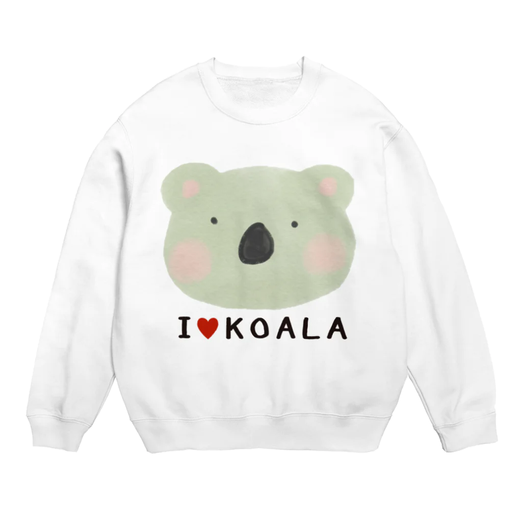 イラストレーター yasijunのＩはーとＫＯＡＬＡ Crew Neck Sweatshirt