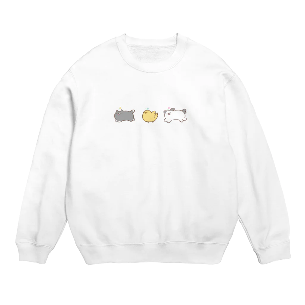 本調子の笑顔生命 Crew Neck Sweatshirt