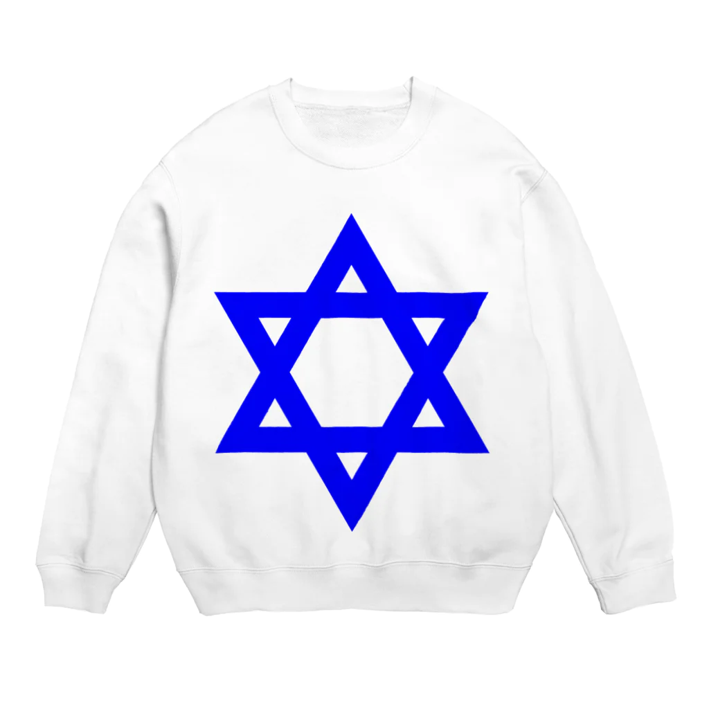 DRIPPEDのSTAR OF DAVID-ダビデの星-ロゴTシャツ スウェット