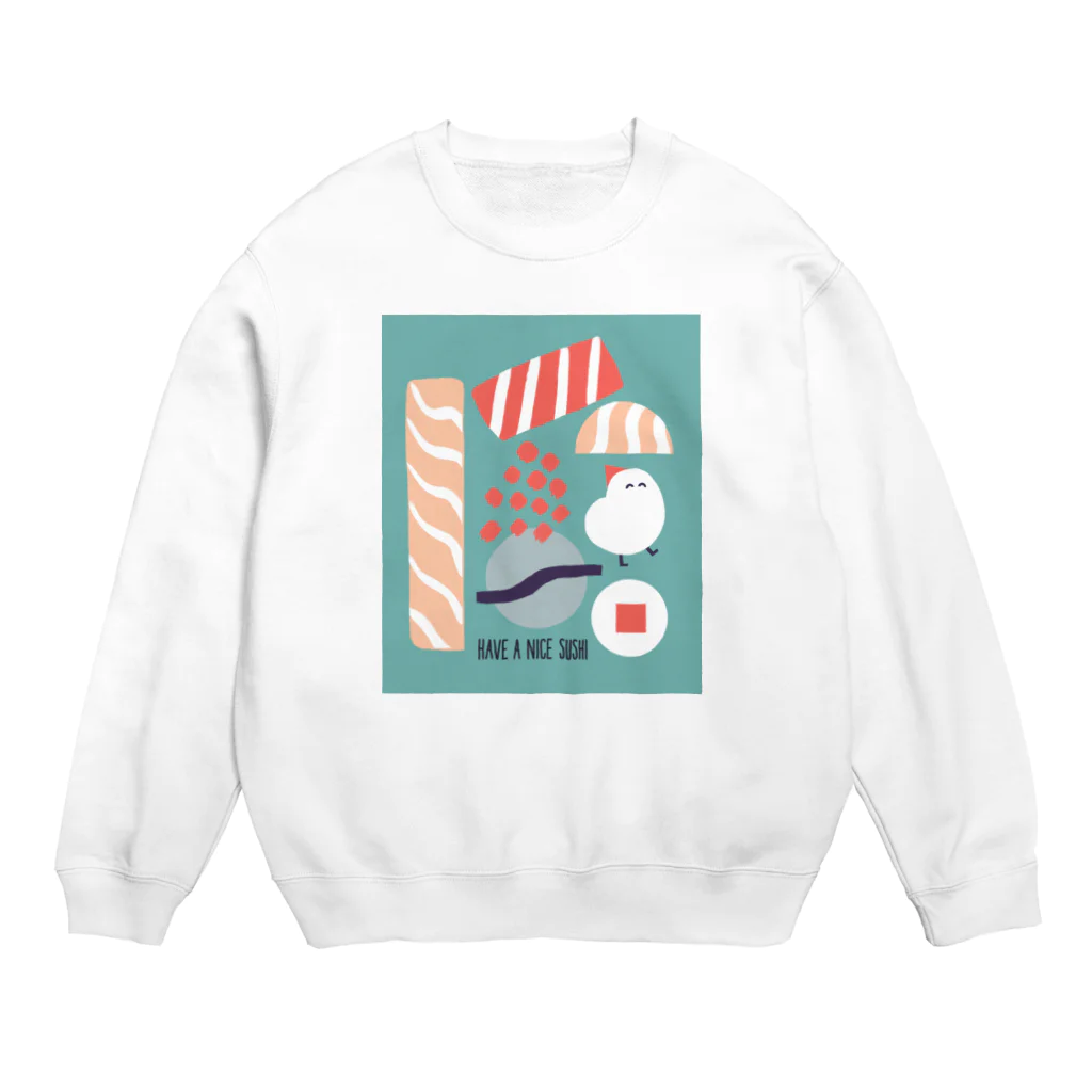 週末北欧部のHAVE A NICE SUSHI Crew Neck Sweatshirt