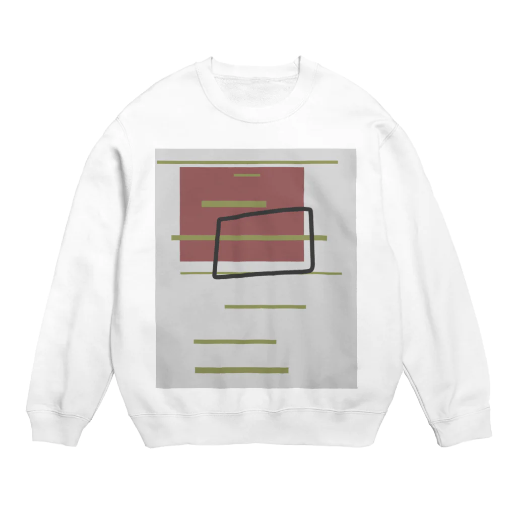 アトリエヱキパの無言～muigon～2 Crew Neck Sweatshirt