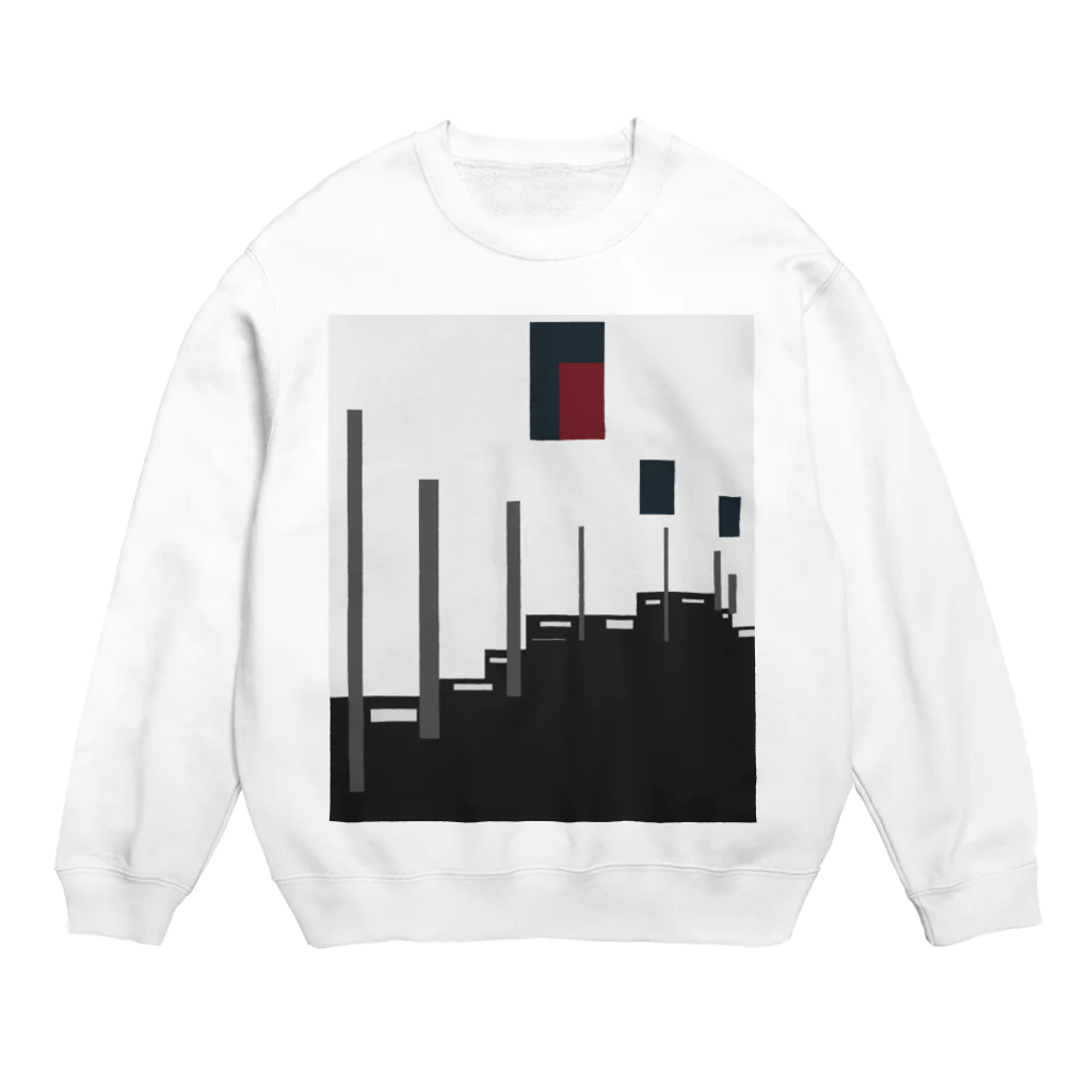 アトリエヱキパの無言～mugon～7 Crew Neck Sweatshirt