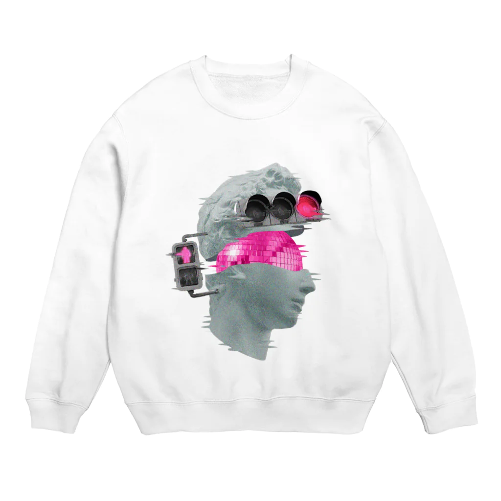 カズシフジイのK collage02 Crew Neck Sweatshirt