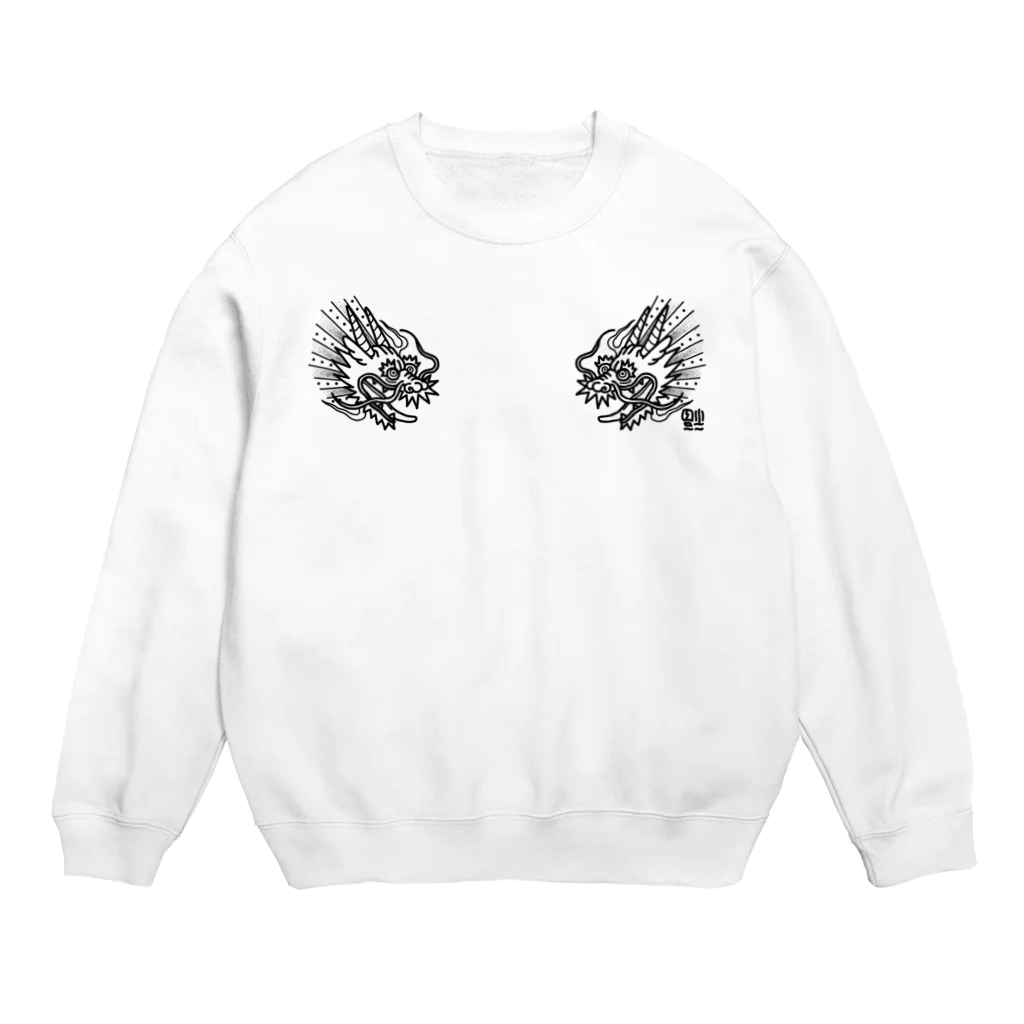 福屋のDRAGON Crew Neck Sweatshirt