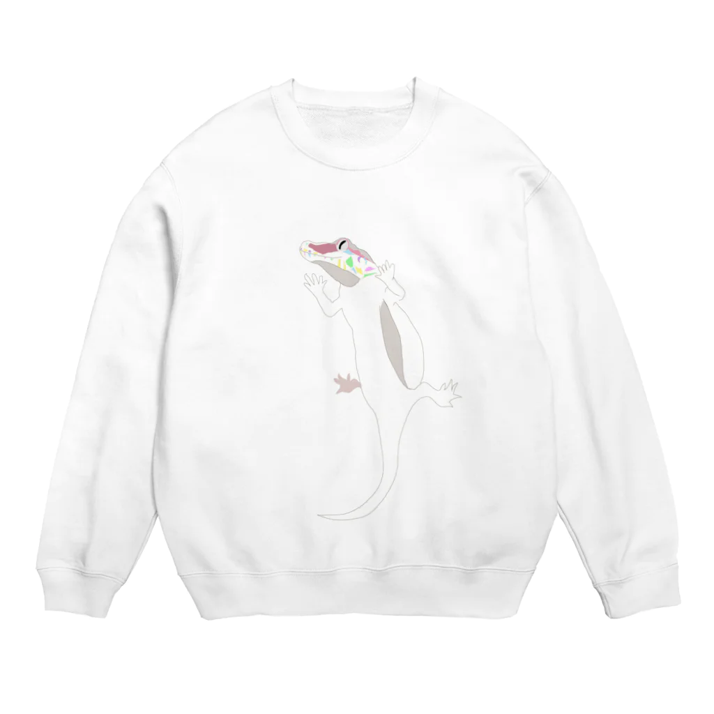 hallo_moriyanneのゲーナくん Crew Neck Sweatshirt