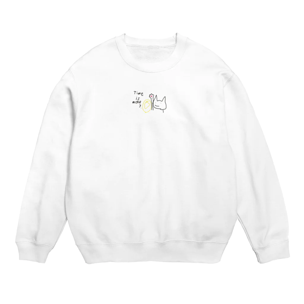 casadebabylonのTime is money Crew Neck Sweatshirt