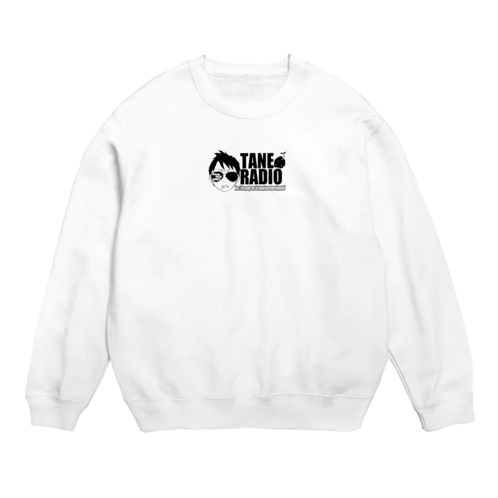 タネ少佐のタネ少佐公式ステッカー Crew Neck Sweatshirt