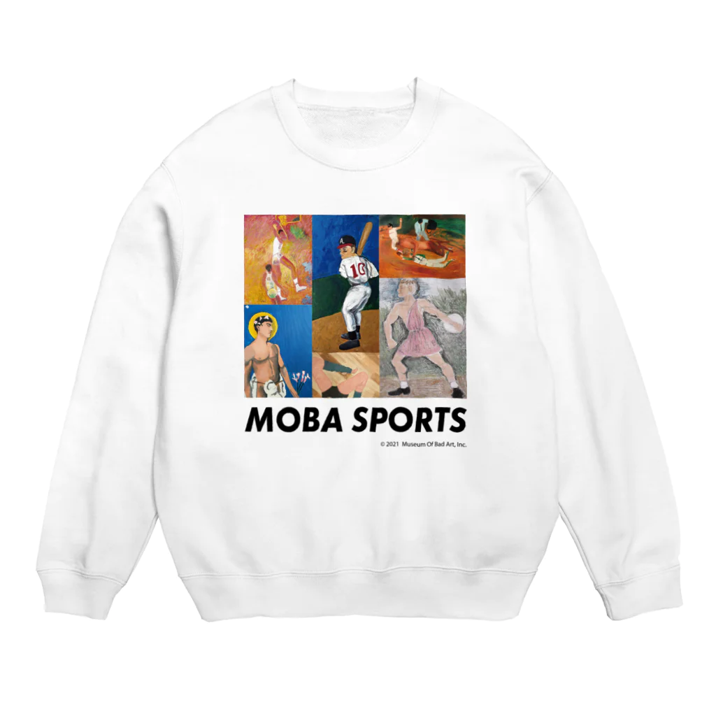 バッドアート美術館のバッドアートスポーツ Crew Neck Sweatshirt