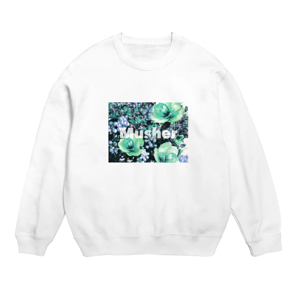 MusherのCamellia green Crew Neck Sweatshirt