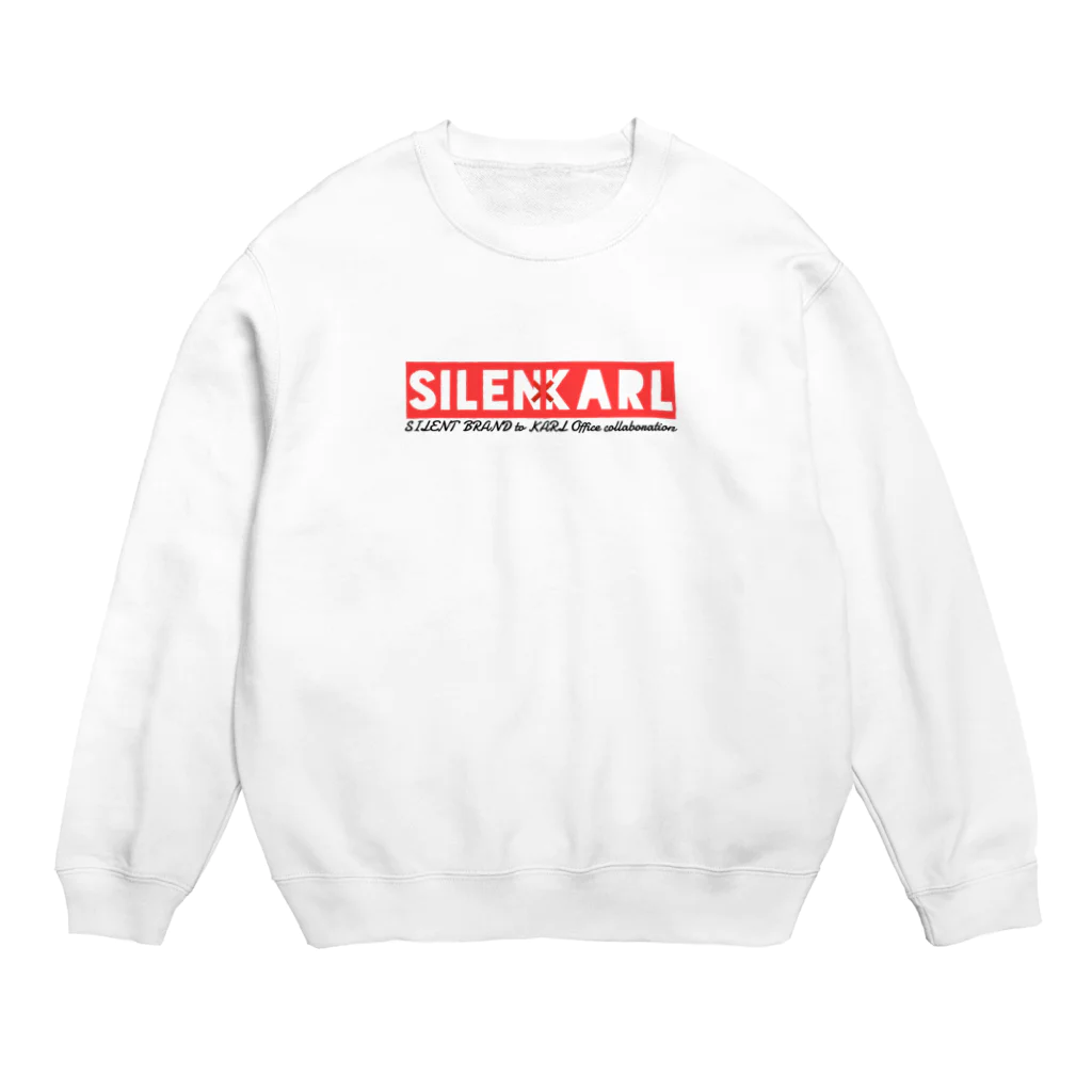 SILENT BRANDのKARL × SILENT BRAND クロスボックスロゴ Crew Neck Sweatshirt