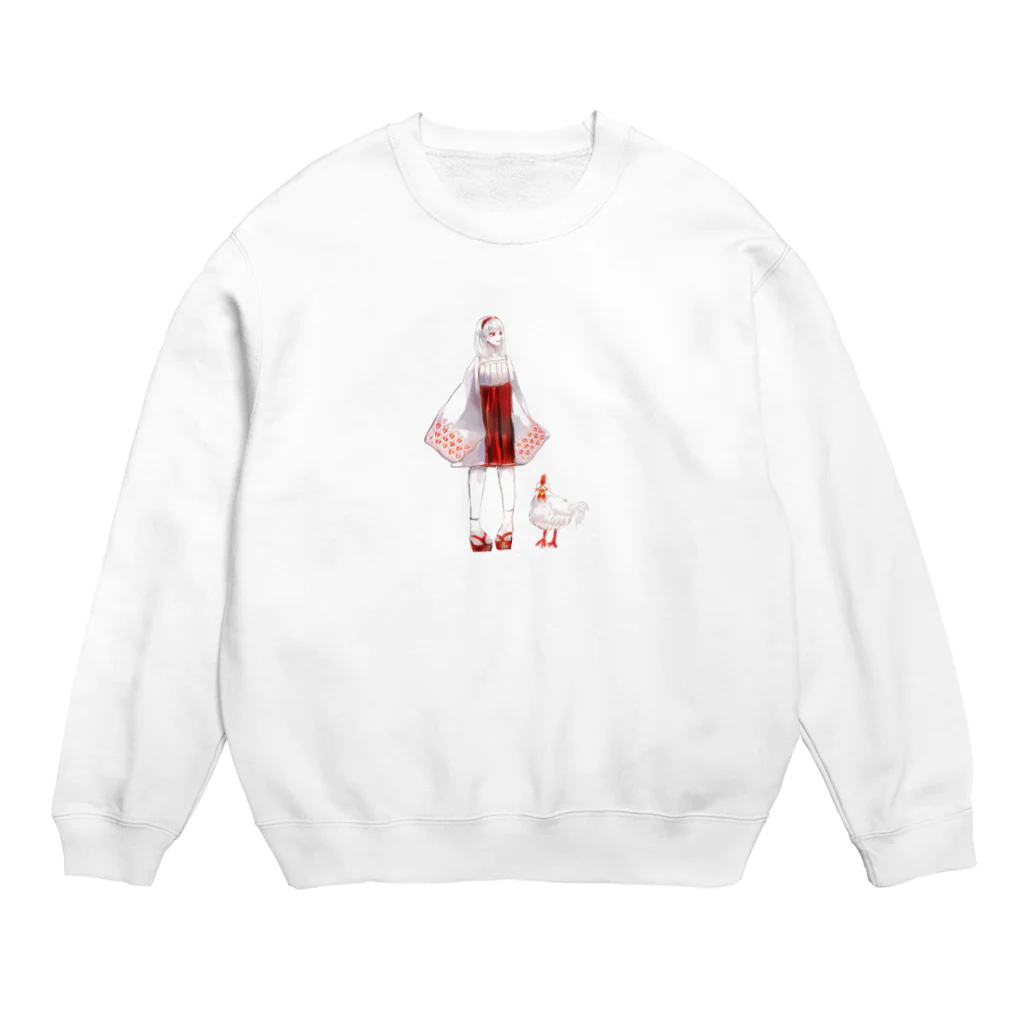 アプリコットのa Crew Neck Sweatshirt