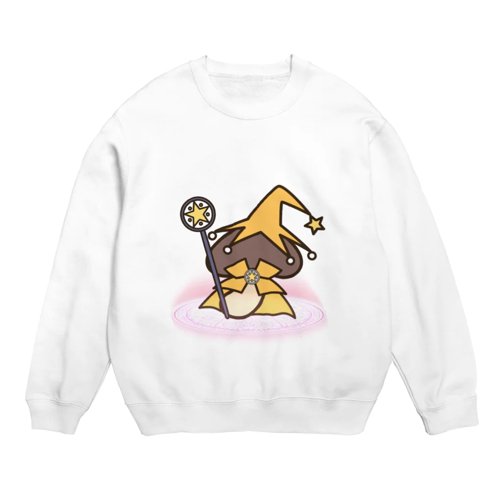 MOF-Island商店のほし☆しいたけ（オレンジ） Crew Neck Sweatshirt