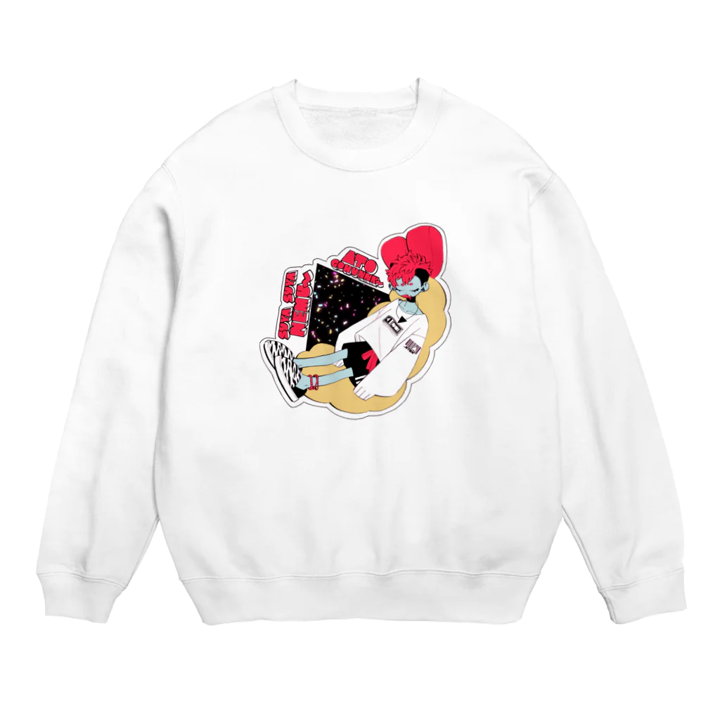 KM1010のゆらゆら洋 Crew Neck Sweatshirt