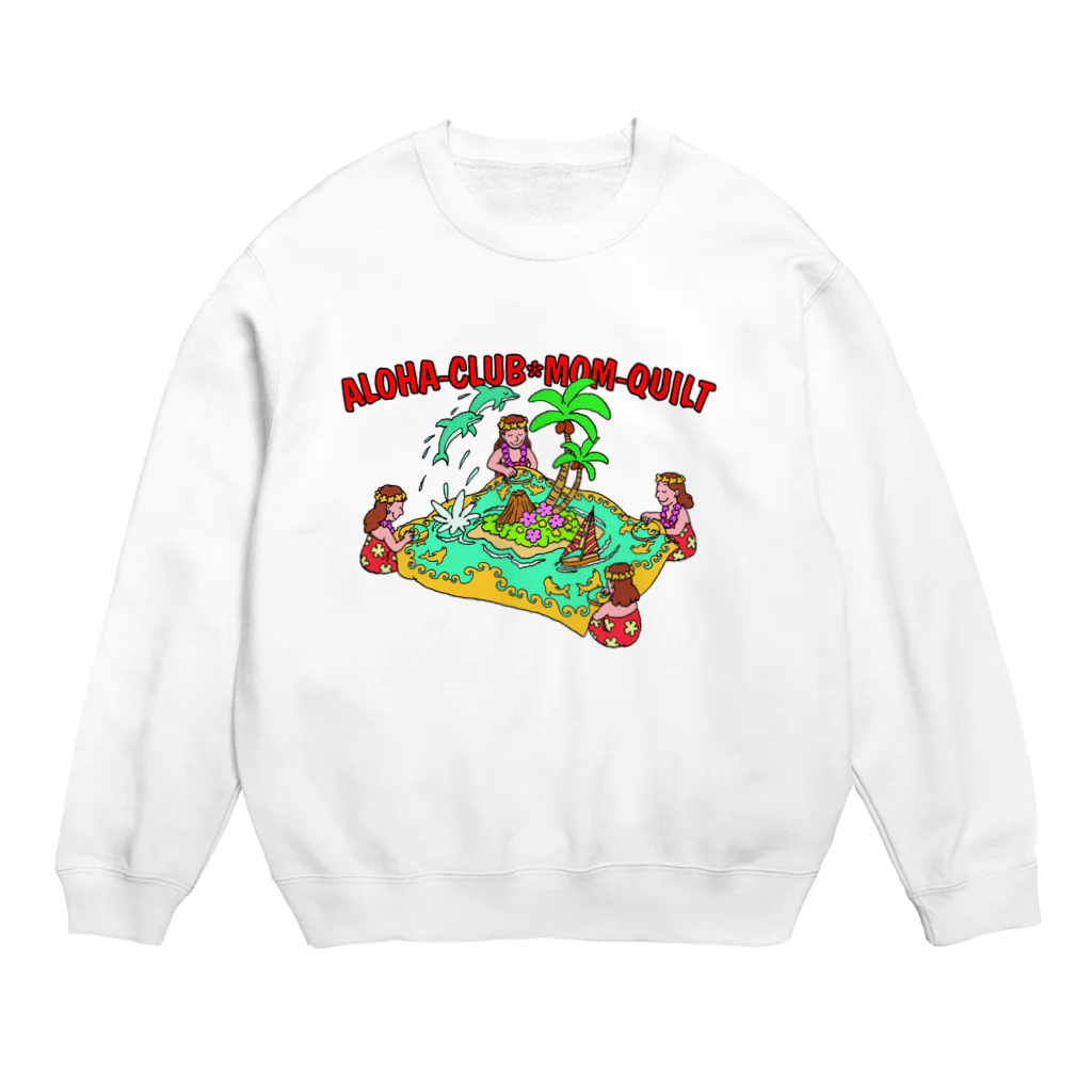 HawaiianQuilt studio momquilt のMomquilt Crew Neck Sweatshirt