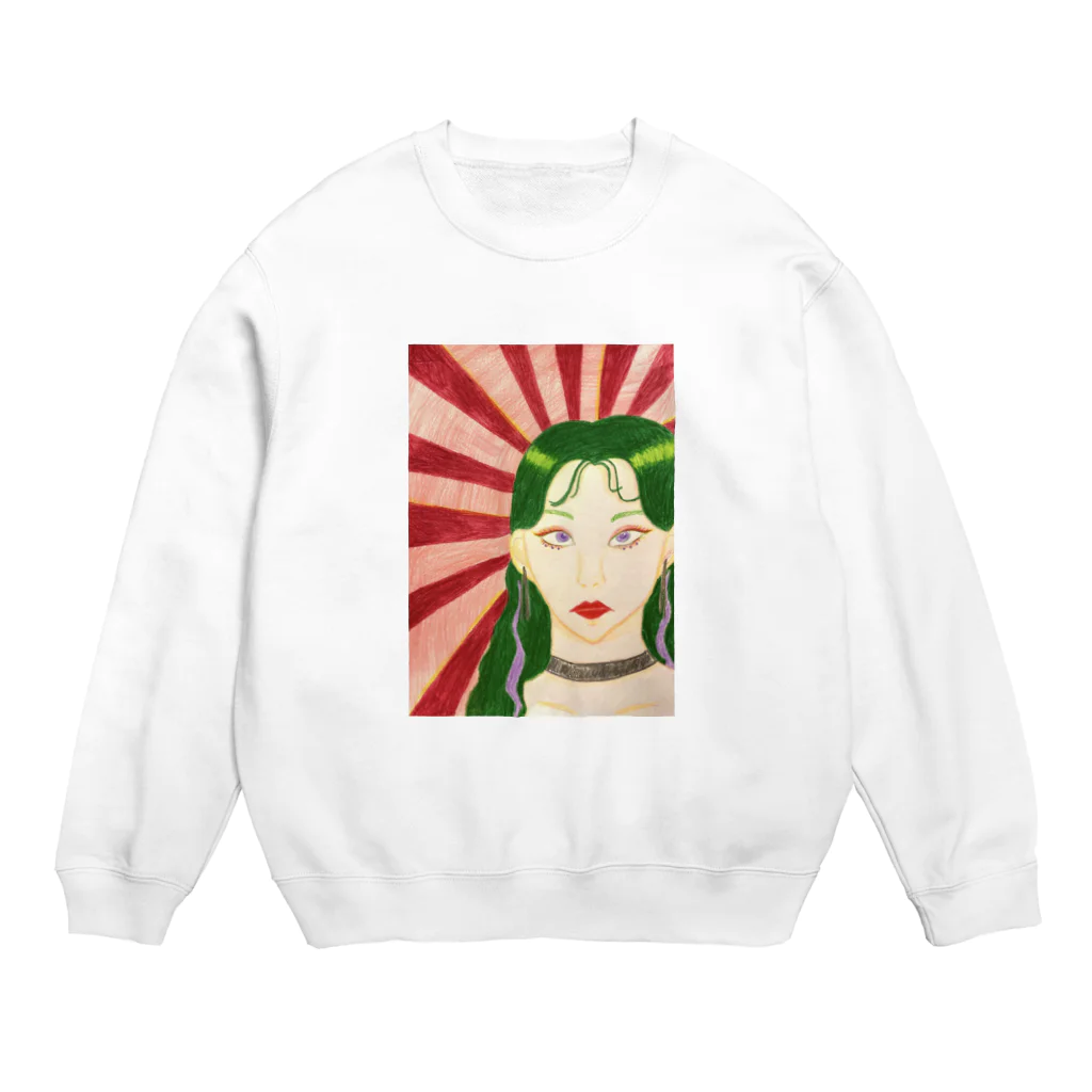 yoisoの神 Crew Neck Sweatshirt