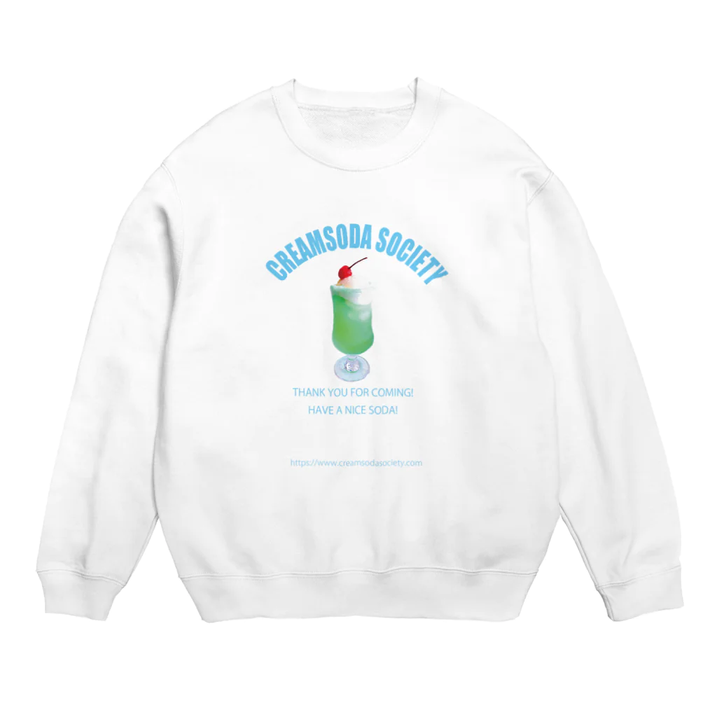 CHICHIPIのクリームソーダソサエティ Crew Neck Sweatshirt