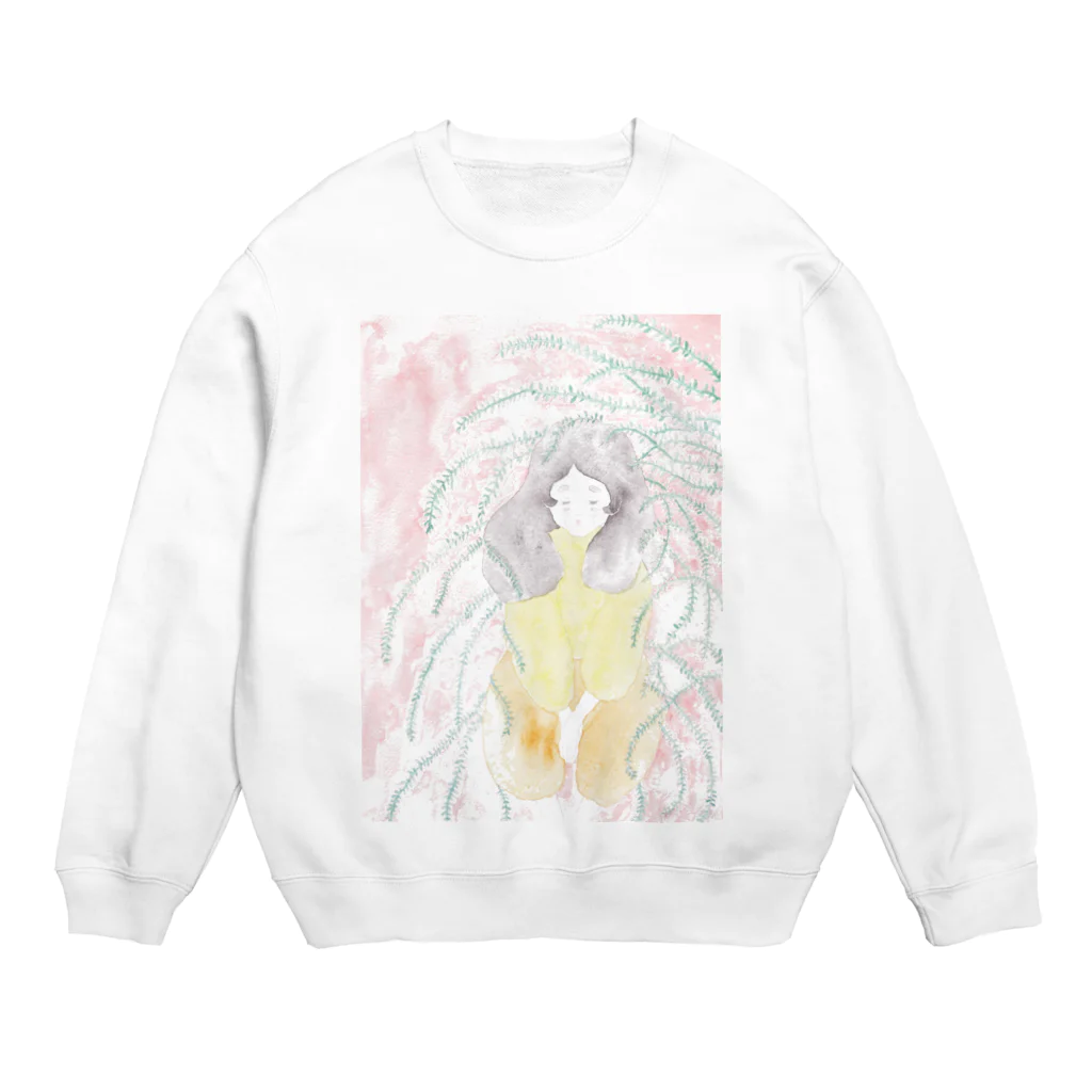 maripoly shopのlovely girl Crew Neck Sweatshirt