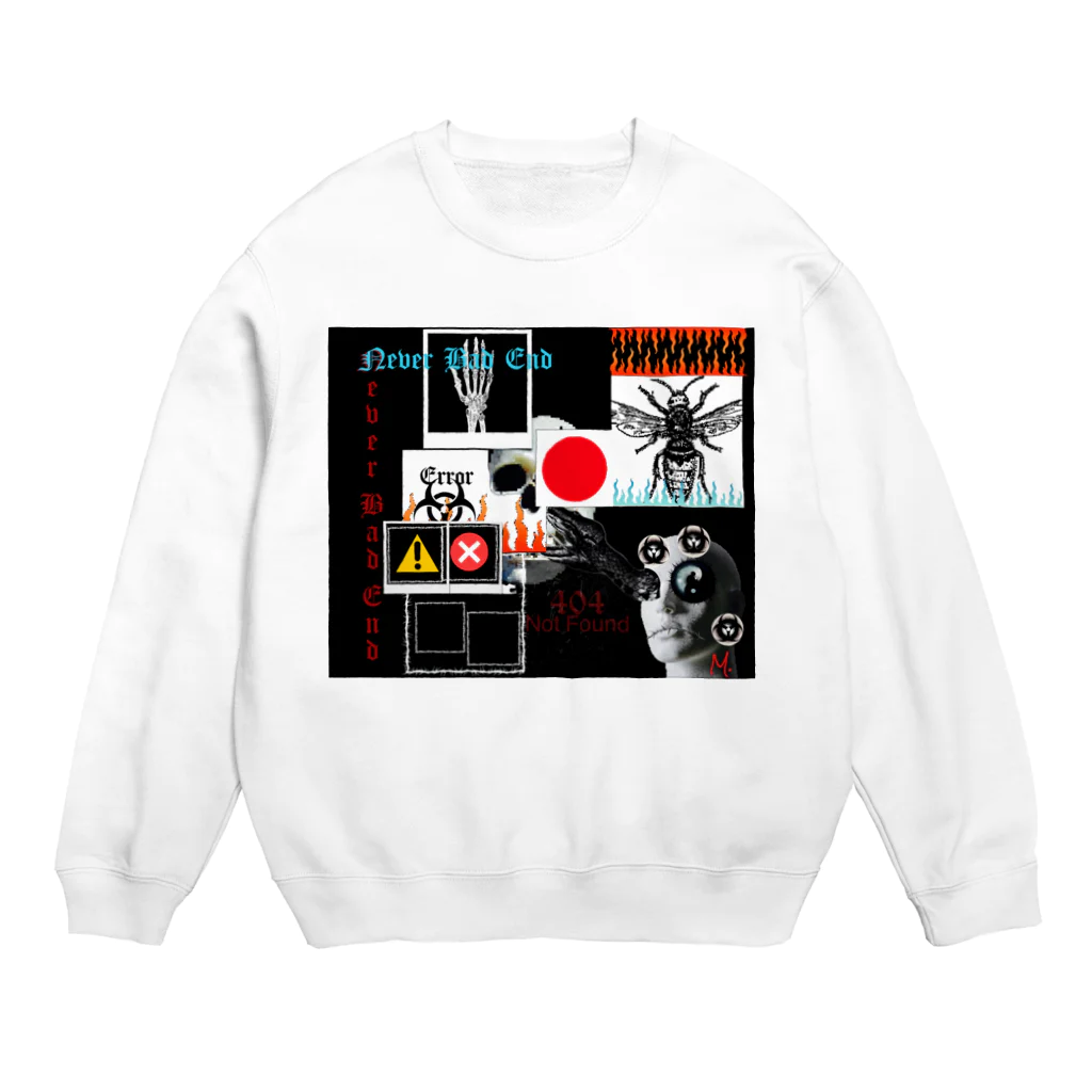 Never Bad EndのNet Work Crew Neck Sweatshirt