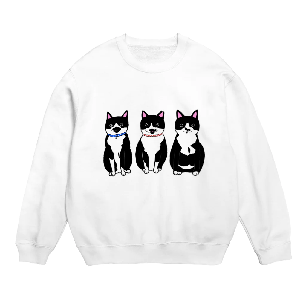 ごまりんごパンのユヅル一族 Crew Neck Sweatshirt