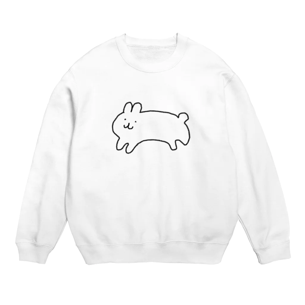 鮃のうーさん Crew Neck Sweatshirt