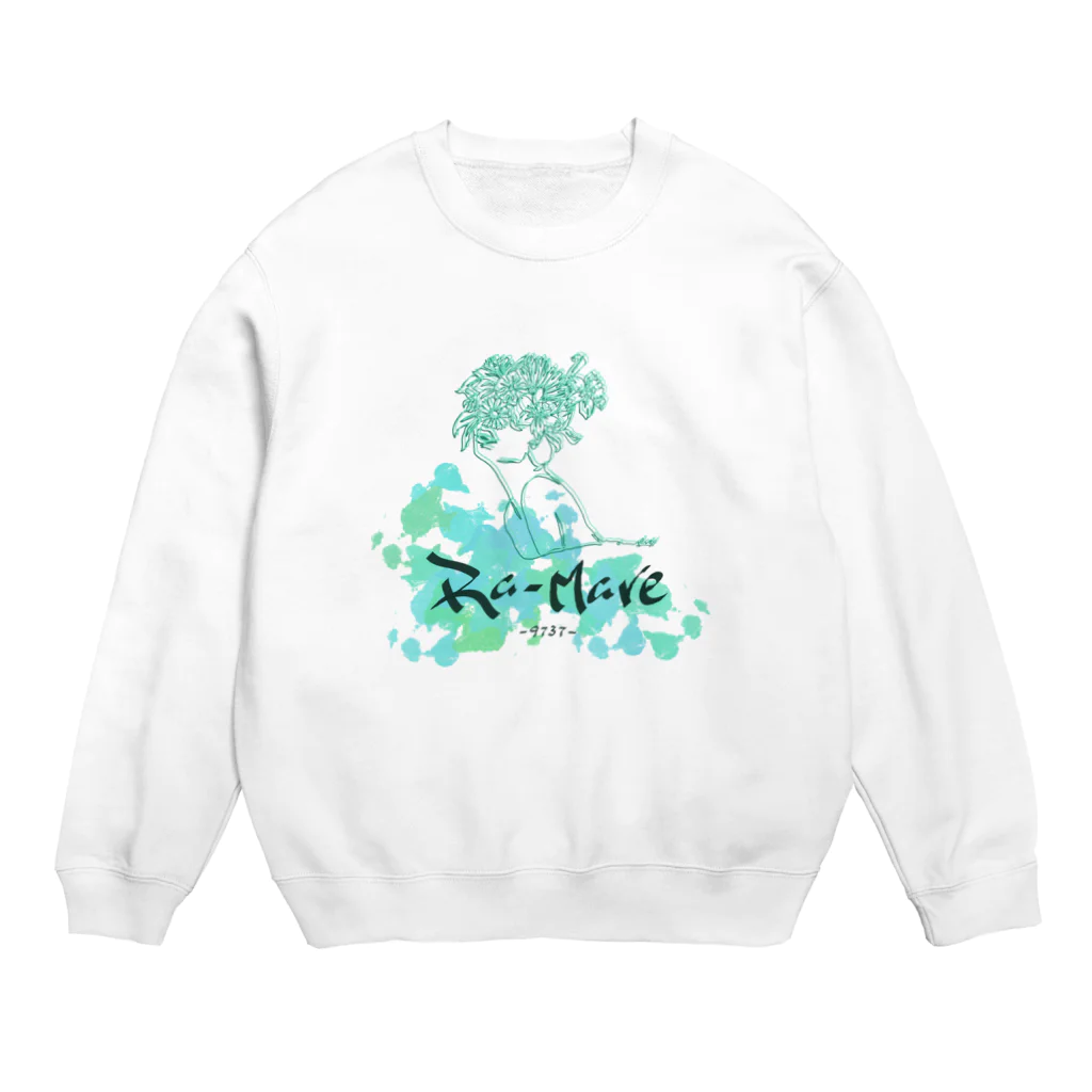 Ra-MareのRISOU-Aqua- Crew Neck Sweatshirt