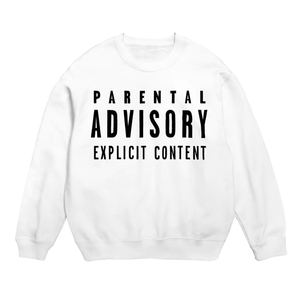 DRIPPEDのPARENTAL ADVISORY-ペアレンタル アドバイザリー-文字のみロゴTシャツ スウェット