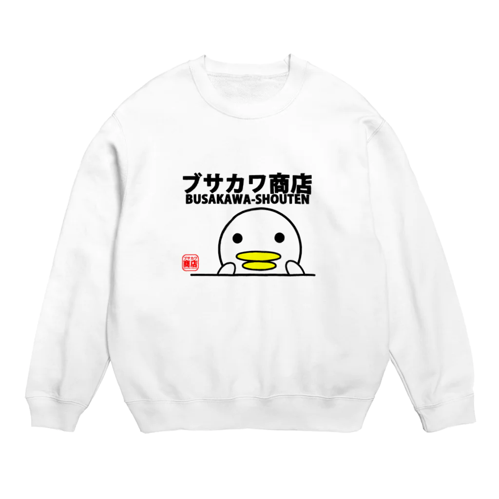 ブサカワ商店のブサカワ商店 Crew Neck Sweatshirt