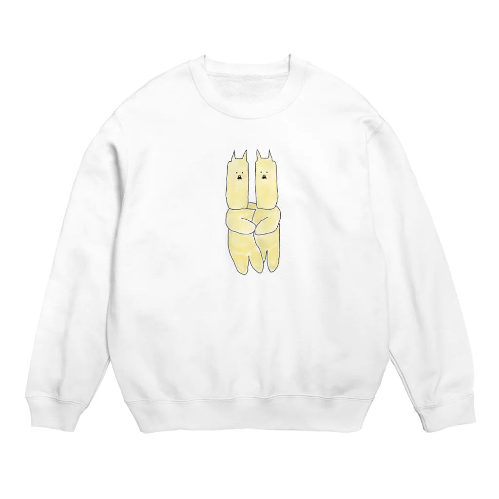 ねこさんショップのねこさん Crew Neck Sweatshirt