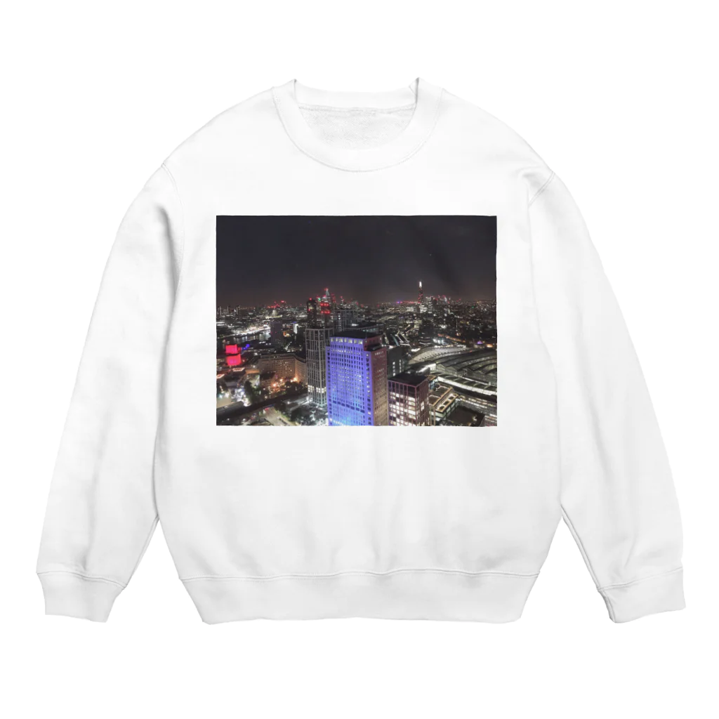 / kapppa /のLondon night view Crew Neck Sweatshirt