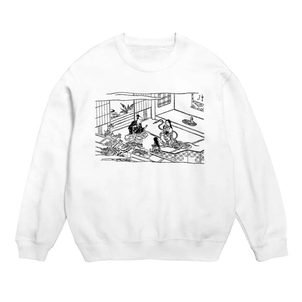 メディア木龍・谷崎潤一郎研究のつぶやきグッズのお店の蛇性の Crew Neck Sweatshirt