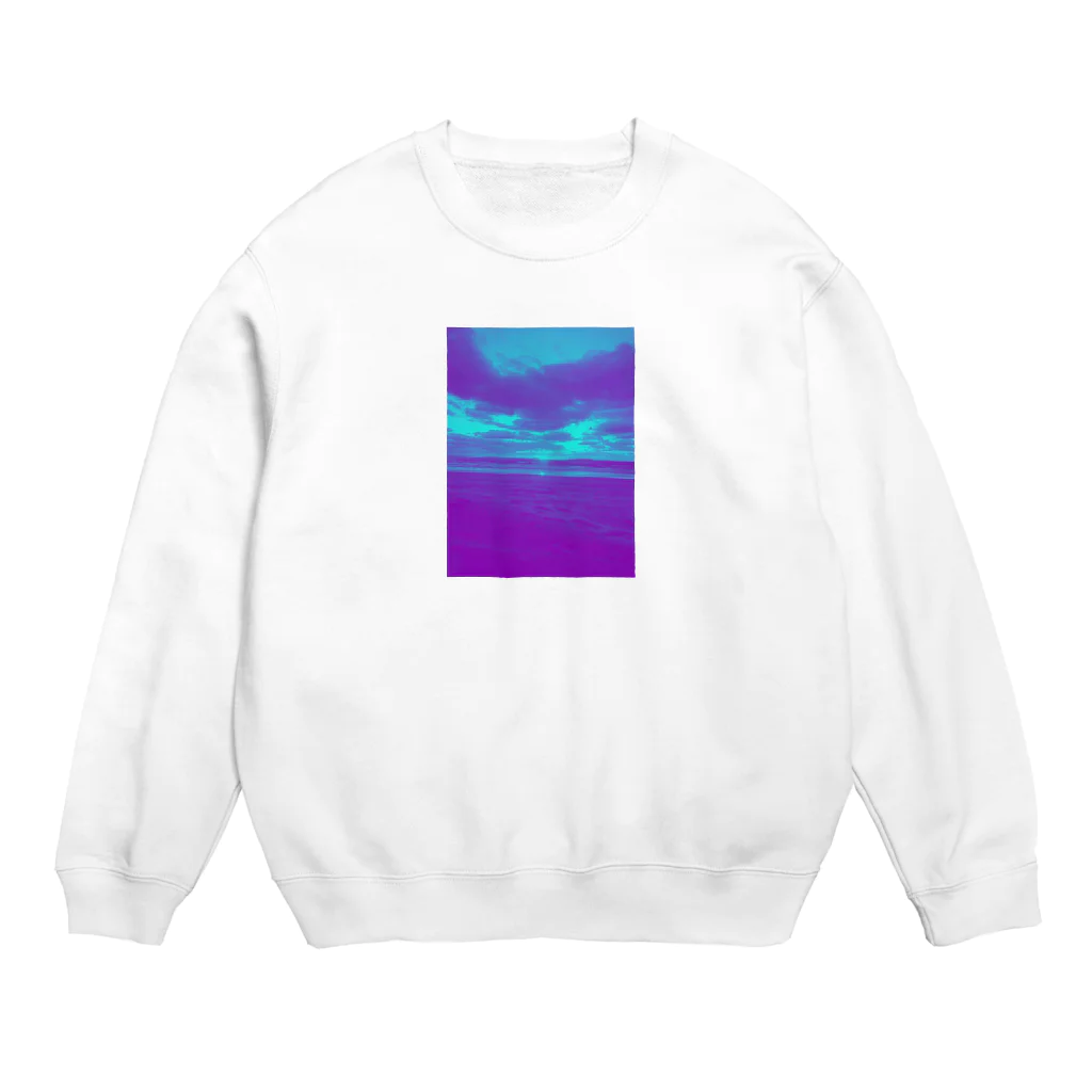 Syo-FmE-のFmE-『景色』-海 Crew Neck Sweatshirt