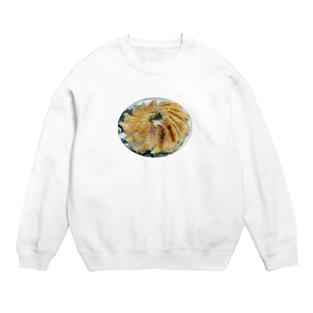 よだれ堂のイベリコ豚の焼き餃子🥟 Crew Neck Sweatshirt