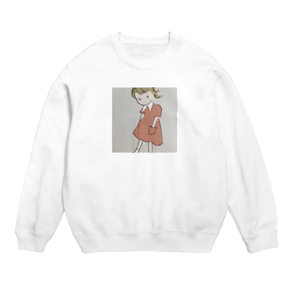 amenoasa(雨の朝)の何してるの？ Crew Neck Sweatshirt