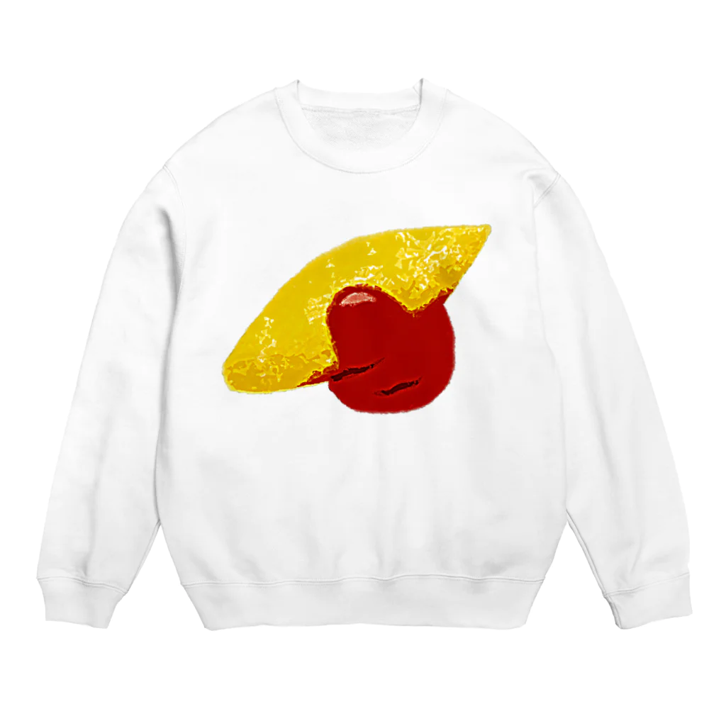 脂身通信Ｚのオムライス Crew Neck Sweatshirt