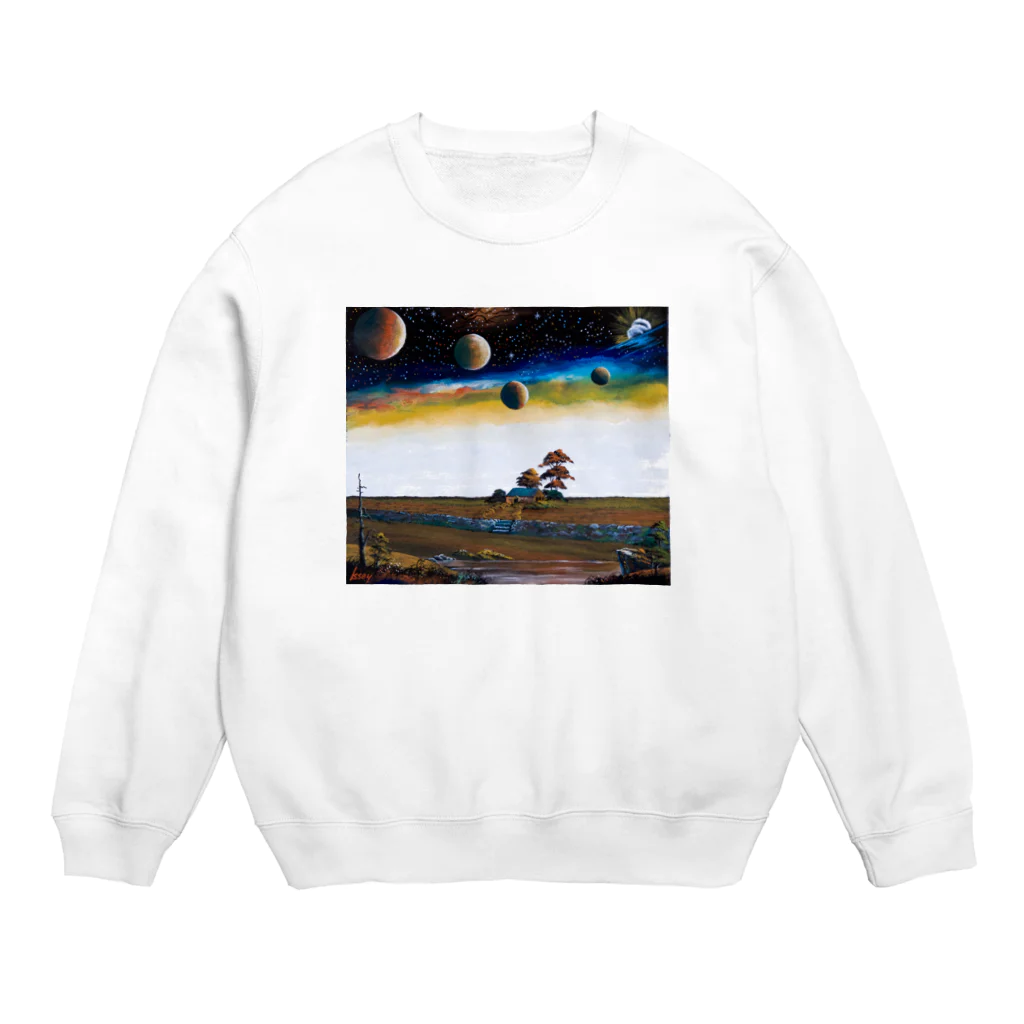 Isseyのイングランド湿地帯 Crew Neck Sweatshirt