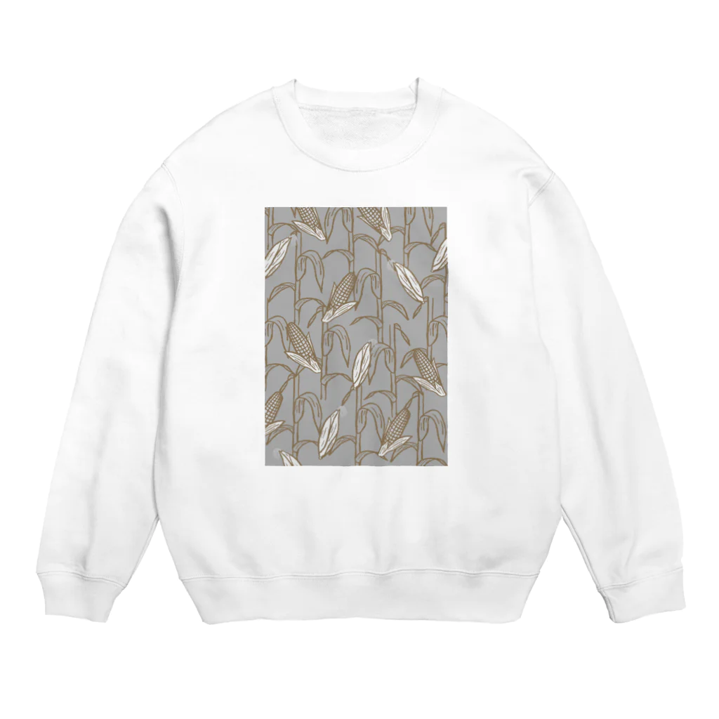 気ままに創作　よろず堂のとうもろこし② Crew Neck Sweatshirt